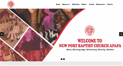 Desktop Screenshot of newportbcapapa.org